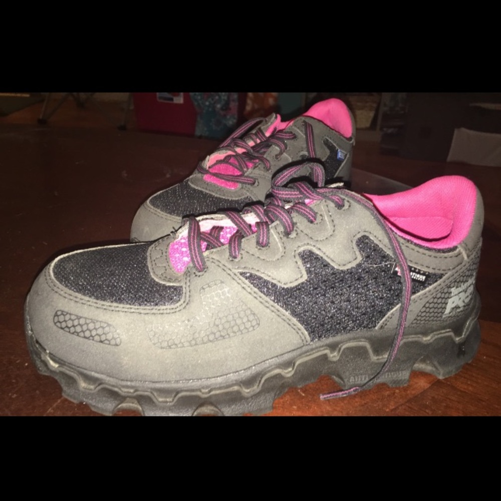 Timberland steel toe shoes